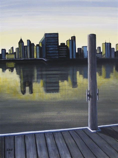 City Life, Painting for sale by artbysullyfontaine - Foundmyself