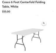 Cosco 6ft White Table - Lexington Online Auction