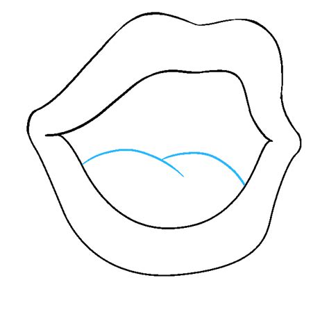 Mouth With Tongue Sticking Out Drawing - Bustos Tholdrie1970