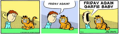 Garfield Friday again Garfie Baby : r/MemeRestoration