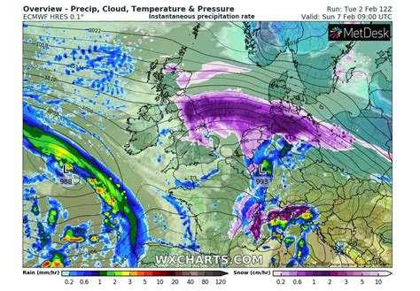 Finally: Beast from the East set to release extreme cold and snow over ...