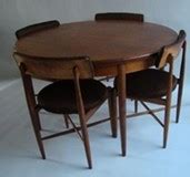 Dining Table: G Plan Dining Table And Chairs