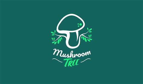 Mushroom Tree Logo Template Design Vector Download