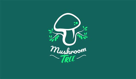 Mushroom Tree Logo Template Design Vector Download