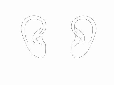 Pair Of Ears Clip Art