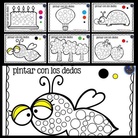 Actividad Creativa pintar con los dedos instagran – Imagenes Educativas