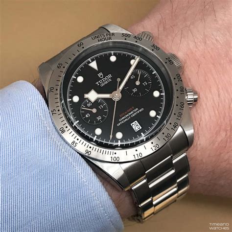 Tudor - Heritage Black Bay Chrono | Time and Watches