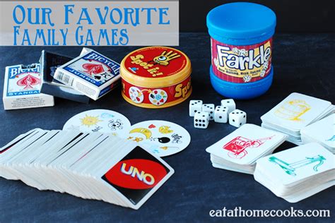 Our Favorite Family Games for After Dinner - Eat at Home