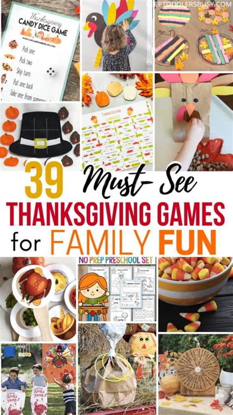 39 Best Thanksgiving Games For Family Fun