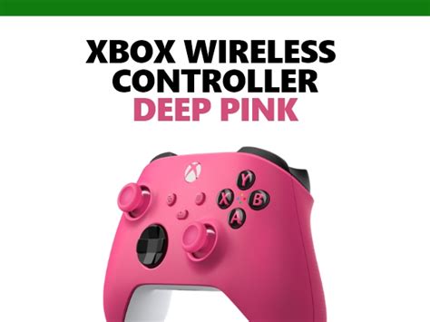 Xbox Series X Wireless Controller Deep Pink www.sschittorgarh.com