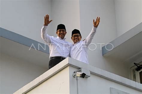 Deklarasi Anies Baswedan-Muhaimin Iskandar | ANTARA Foto