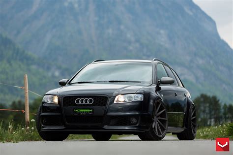 vossen, Wheels, Gallery, Audi, Rs4, Cars, Wagon, Black Wallpapers HD ...