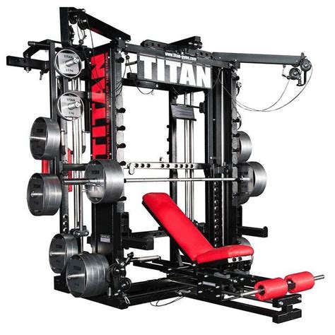 Titan T1-X Ultimate Gym Machine | No equipment workout, Gym machines ...