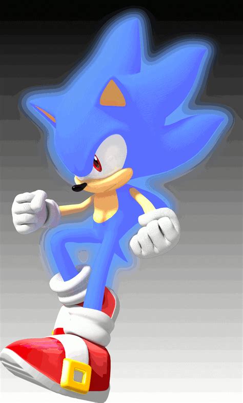 Classic Hyper Sonic The Hedgehog