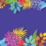 90 Nature-Themed Vector Graphics Bundle / Beautiful Tropical Beach ...
