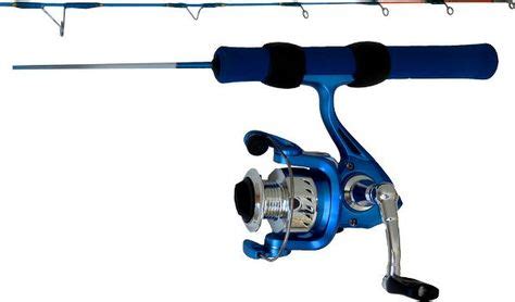 I love the ice blue color of this high tech fishing rod. This rod and reel combo creates a new ...