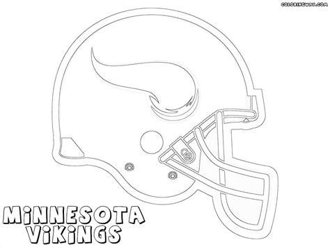 vikings football helmet drawing - illpreparedmom