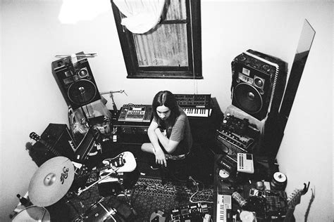 1411_MattSav_ProudGalleries_TameImpala1_Kevin Parker, Recording 'Innerspeaker' at his home ...