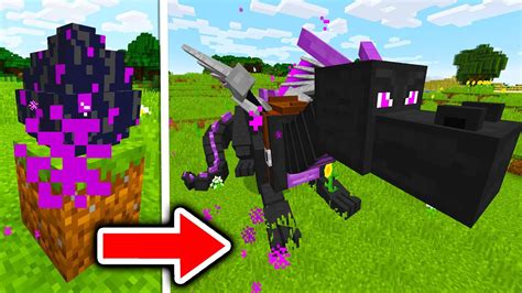 How to HATCH the ENDER DRAGON EGG in Minecraft - YouTube