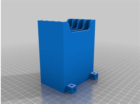 Modular case: 4 drive bay (Part #11) by Nathan22211 | Download free STL model | Printables.com