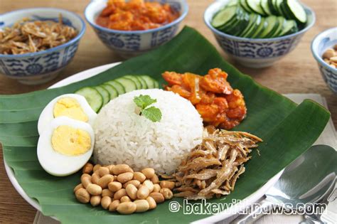 NASI LEMAK - BAKE WITH PAWS