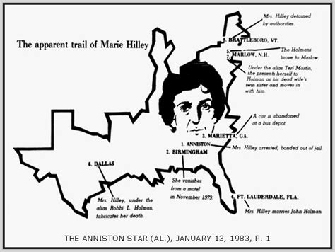 Unknown Gender History: Audrey Marie Hilley, Alabama Escape Artist ...