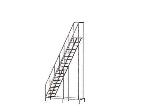 Stairs Mettalic Mobile Left Side transparent PNG - StickPNG