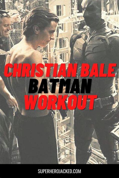 Christian Bale Workout Routine and Diet : Train like Batman! in 2021 | Batman workout, Christian ...