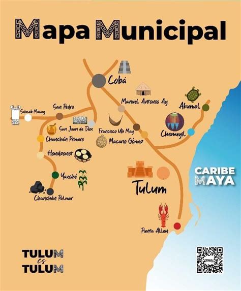 PRESENTA NUEVO MAPA TURÍSTICO DE TULUM