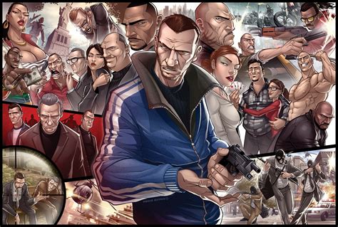 Niko Bellic, Grand Theft Auto IV, Video Games, Grand Theft Auto Wallpapers HD / Desktop and ...