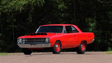 1968, Dodge, Dart, Cars, Coupe, Classic, Red Wallpapers HD / Desktop ...