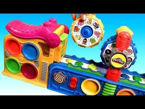 Play-Doh Mega Fun Factory Playset Toy Review 3D Play Dough Mega Fábrica Loca by Disneycollector ...