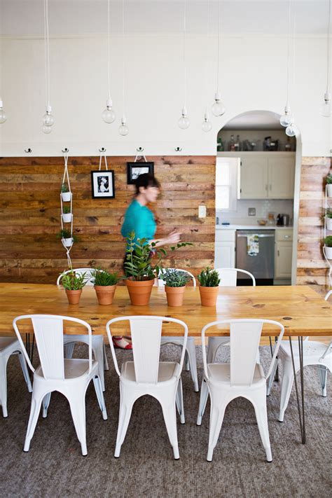 Stained Wood Wall - A Beautiful Mess