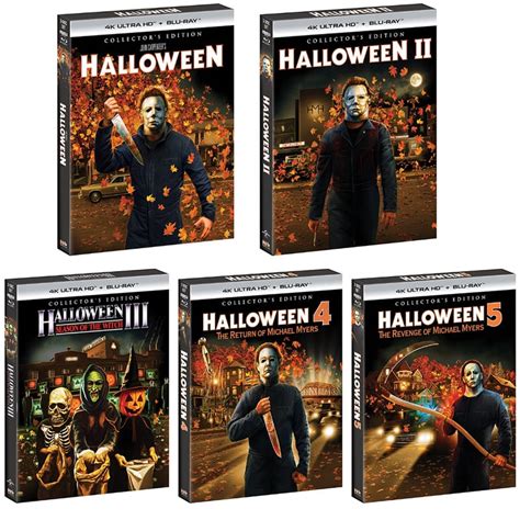 Halloween 4K Blu ray covers | IMDB v2.3