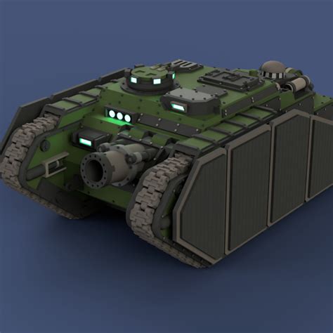 3D Printable MK VI-B Heavy Landship Tank by Tread Heads