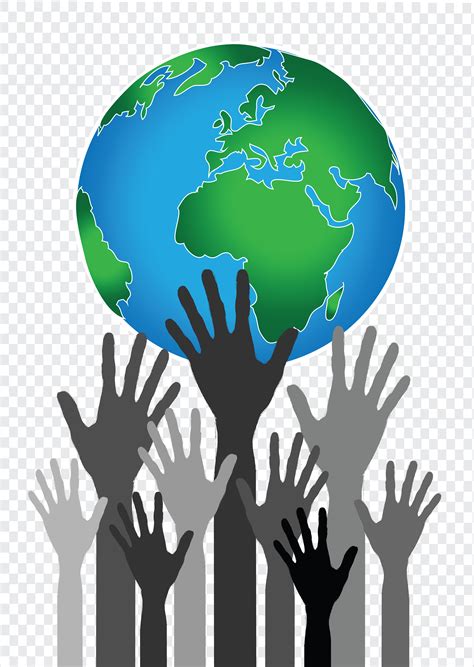 Hand Holding World and globe hands idea 643275 Vector Art at Vecteezy