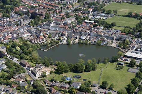 Diss Mere in Norfolk - aerial - a photo on Flickriver