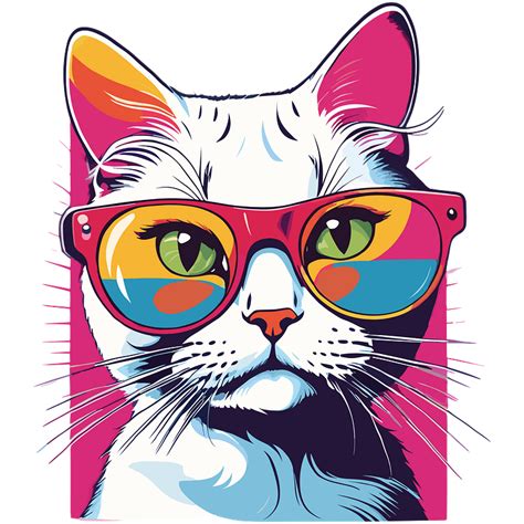 Vintage Pop Art Cat by Catherine Wallace on Dribbble