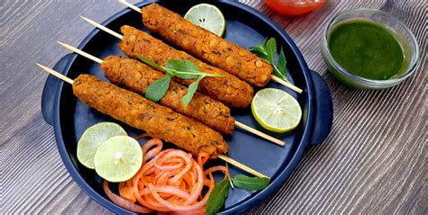 Chana Dal (Split Chickpea) Seekh Kebabs Recipe - Mads' Cookhouse