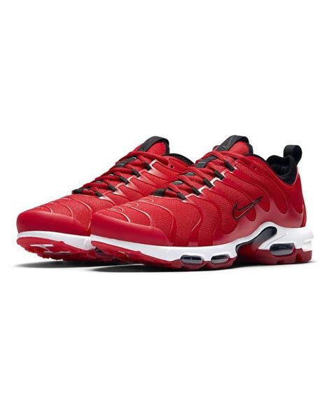 Nike Air Max Plus TN Red Trainers | Nike, Nike tn, Nike tn trainers