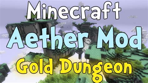 Minecraft - Aether Mod Gold Dungeon Boss - YouTube