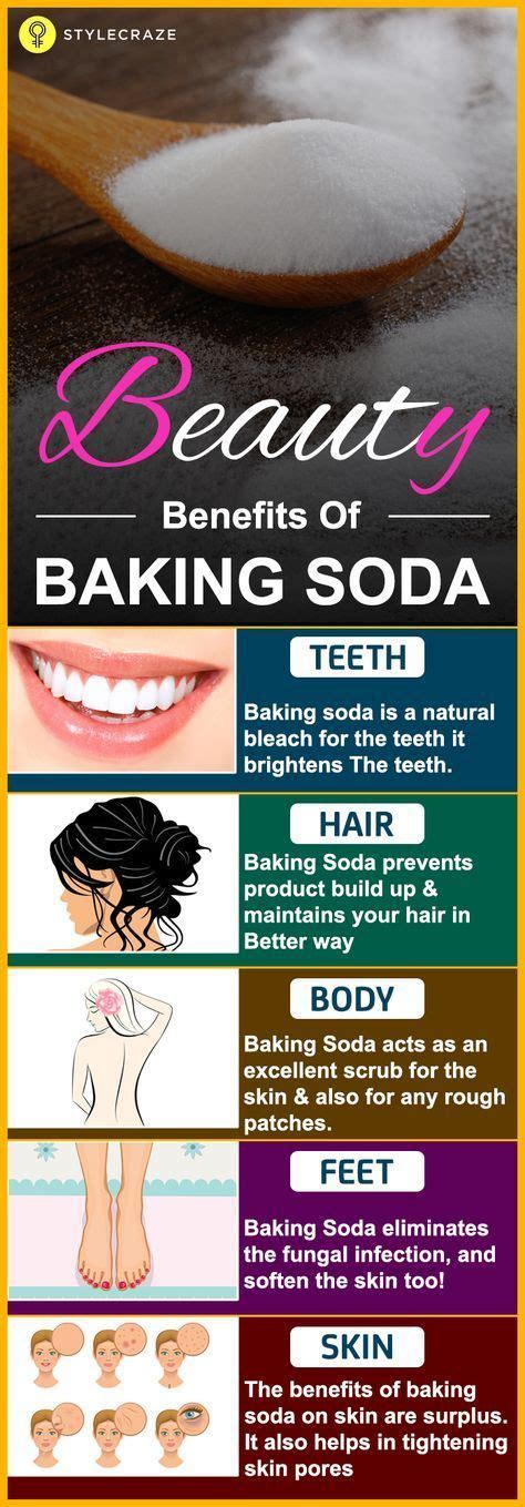 20 Beauty Benefits Of Baking Soda you Must Know! | Baking soda benefits, Baking soda shampoo ...