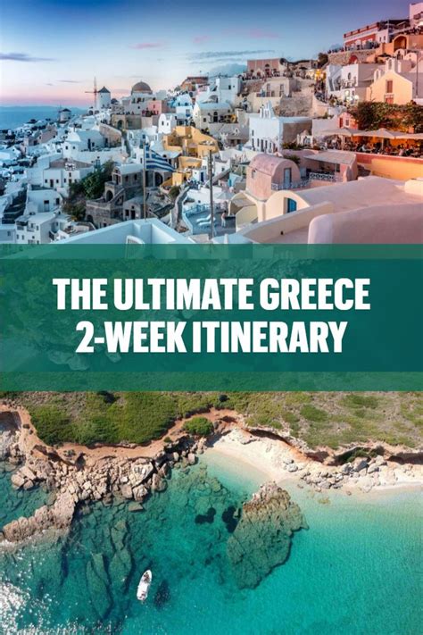 The Ultimate 2-Week Greece Road Trip Itinerary | Greece travel, Greece ...