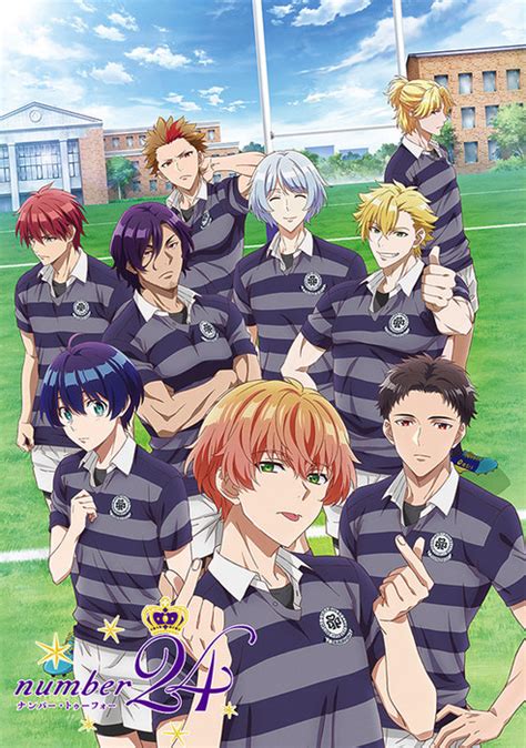 number24 Rugby Anime Reveals Cast, Characters, More Staff, January ...