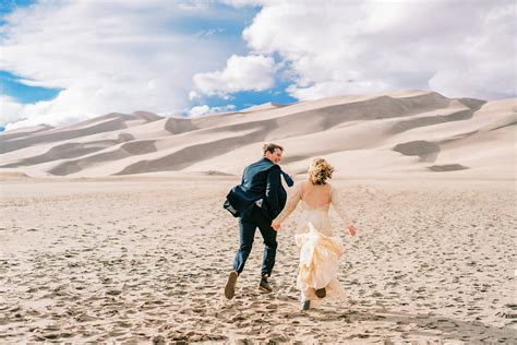 Great Sand Dunes National Park Adventure Elopement in Colorado