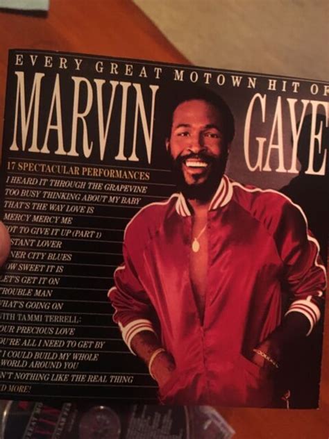 Marvin Gaye “Every Great Motown Hit Of “ CD | eBay