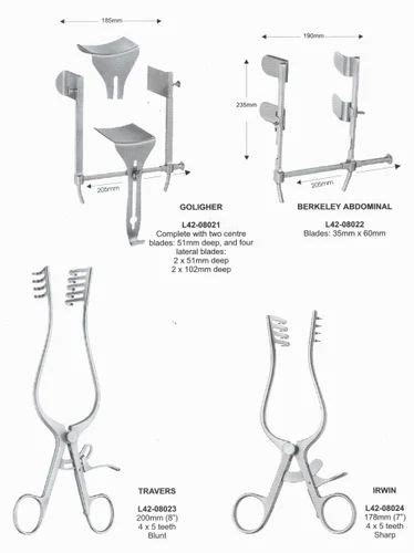 Irwin Retractor, For ENT Surgery at Rs 2200 in Chennai | ID: 9060205433