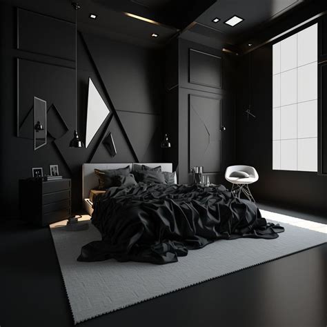 bedroom design modern luxury black Mansion Interior, Dream House ...