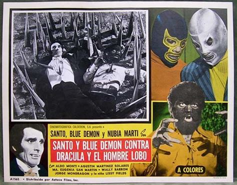 Santo y Blue Demon contra dracula y el hombre lobo 1972 | Carteles de ...