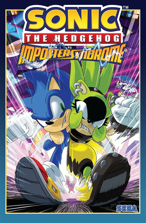 Cape and Cowl Comics - Sonic Hedgehog Imposter Syndrome Graphic Novel